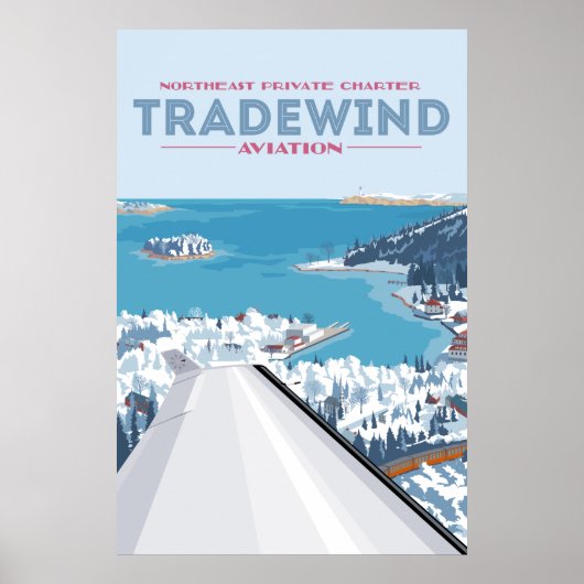 Northeast Winter Tradewind Aviation Poster (Voorkant)