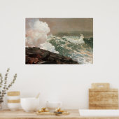 Northeaster, 1895 Winslow Homer Poster (Keuken)