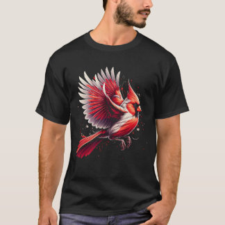 Northern Cardinal Bird Lover Watcher Birding T-shirt