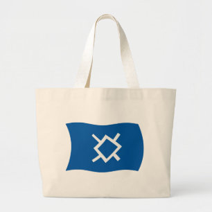 Northern Cheyenne Vlag Boodschappentas Grote Tote Bag