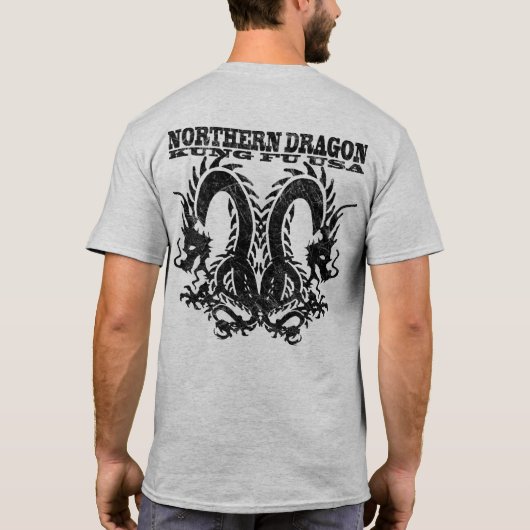 Northern Dragon Kung Fu USA T-shirt (Achterkant)