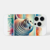 Northern Elephant Seal 260824AREF124 - Watercolor (Verso Horizontal)