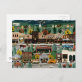 "Northern Exposure" ~ Roslyn, Washington Briefkaart (Voorkant / Achterkant)