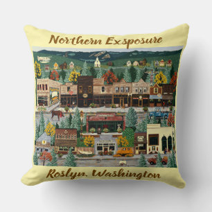 "Northern Exposure" ~ Roslyn, Washington Kussen