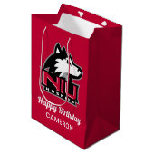 Northern Illinois Huskies | Geboortedag Medium Cadeauzakje (Voorkant Gekanteld)