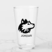 Northern Illinois Huskies Glas (Voorkant)
