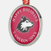 Northern Illinois Huskies Metalen Ornament (Links)