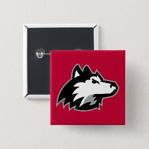 Northern Illinois Huskies Vierkante Button 5,1 Cm