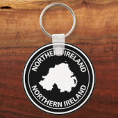 Northern Ireland Sleutelhanger (Achterkant)