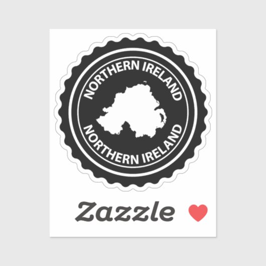Northern Ireland Sticker (Vel)