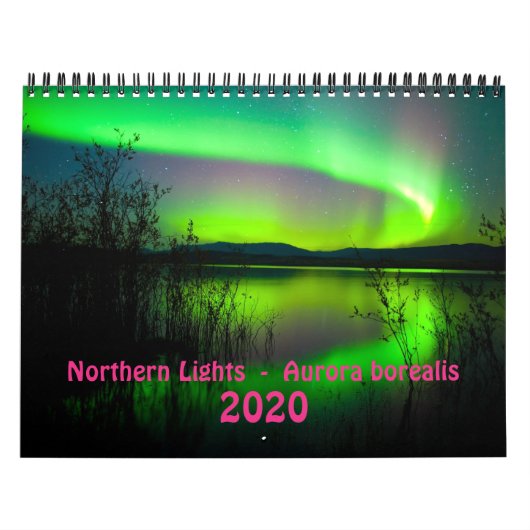 Northern Lights 2020 - Calendrier moyen (Protection)