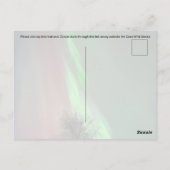 Northern Lights 2 - Carte postale (Dos)
