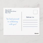 Northern Lights Arctic Animals Birthday Briefkaart (Achterkant)