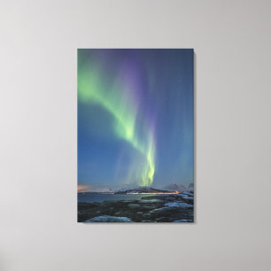 Northern Lights Astro Photo Canvas Afdruk