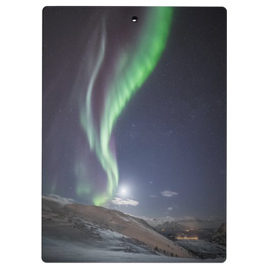 Northern Lights Astro Photo Klembord (Achterkant)