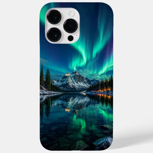 Northern Lights Cell Phone Case (Achterkant)