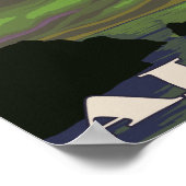 Northern Lights en Orcas - Yukon, Alaska Poster (Hoek)