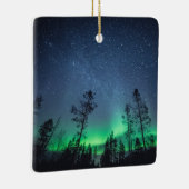 Northern Lights Keramisch Ornament (Rechts)