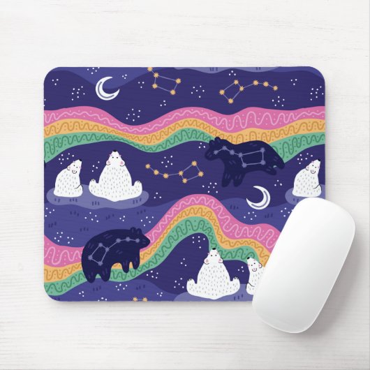 Northern Lights Mousepad Muismat (Met muis)
