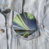 Northern Lights Noorwegen Button (In situ)