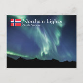 Northern Lights North Norway Carte postale (Devant)