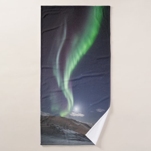 Northern Lights Norvège (Serviette de bain)