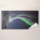 Northern Lights Norvège (Serviette de bain)