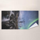 Northern Lights Norvège (Serviette de bain)
