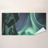 Northern Lights Norvège (Serviette de bain)