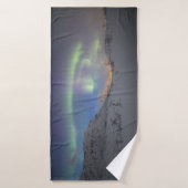 Northern Lights Norvège (Serviette de bain)