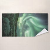 Northern Lights Norvège (Serviette de bain)