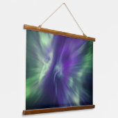 Northern Lights Sky Hangend Wandkleed (Gebogen)