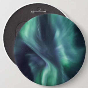 Northern Lights Sky Ronde Button 6,0 Cm