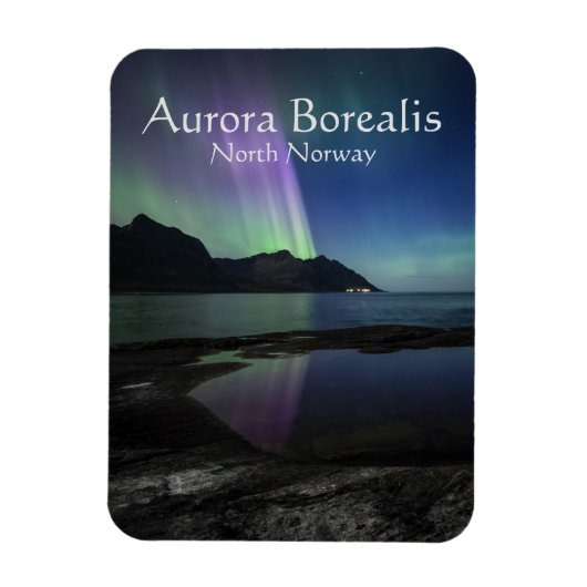 Northern Lights Souvenir Magneet (Verticaal)