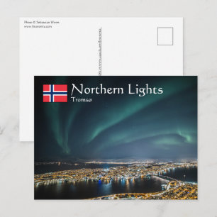 Northern Lights Tromso Briefkaart