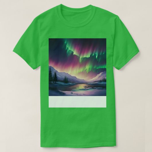 Northern Lights TShirt 8 (Design devant)