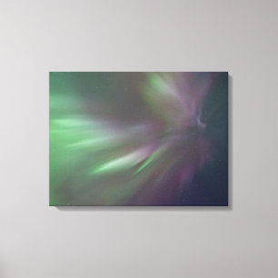 Northern Lights Yukon Whitehorse Canvas Afdruk