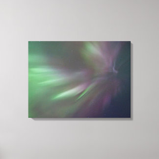 Northern Lights Yukon | Whitehorse Canvas Afdruk