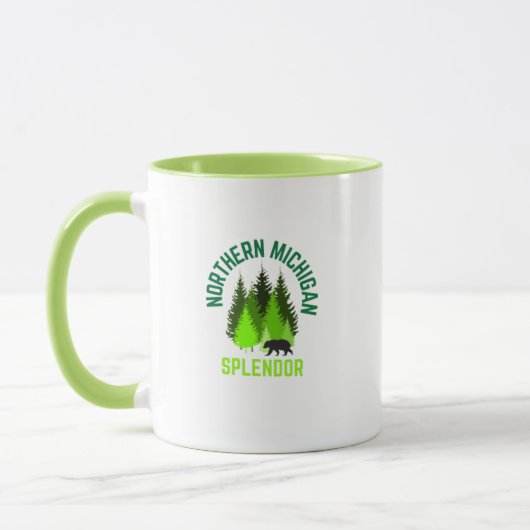 Northern Michigan Hometown Coffee Mug (Gauche)
