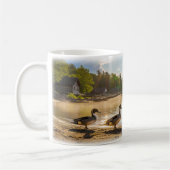 Northern Pintail Ducks Digitale Mok Wrap Ontwerp (Links)