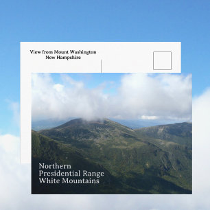 Northern Presidential Range New Hampshire Foto Briefkaart