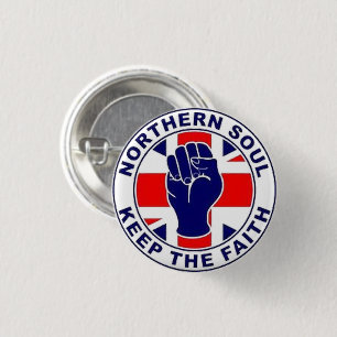 Northern Soul Pin Badge Ronde Button 3,2 Cm