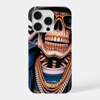 Northern Street King - Stedelijke Skelet Hip-Hop G iPhone 15 Pro Hoesje