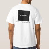 NORTHICE Fine Box White Α ′ ό T-shirt (Achterkant)