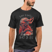 Northman Spirit Unbroken Viking Warrior Artwork T-shirt (Voorkant)
