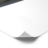 Northport Michigan Marina Moonlight Poster (Hoek)