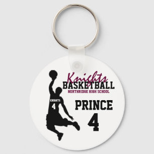 Northridge Basketball Persoonlijke Sleutelhanger