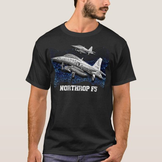 Northrop F-5 Supersonic Light Fighter T-shirt (Voorkant)