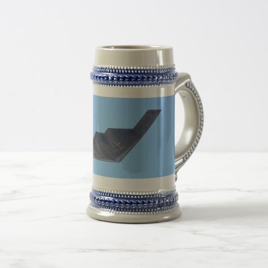 Northrop Grumman B-2 Spirit Beer Stein Bierpul (Voorkant rechts)