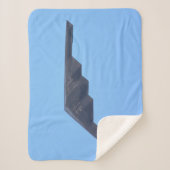 Northrop Grumman B-2 Spirit Sherpa Blanket Deken (Voorkant)